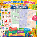 imagen, palabra, sílabas y letras