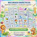 Tarjetas vocabulario aeiou