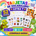52 tarjetas de vocabulario Tt