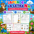 Cuadernillo de la letra Nn