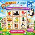 Tarjetas de la letra Pp