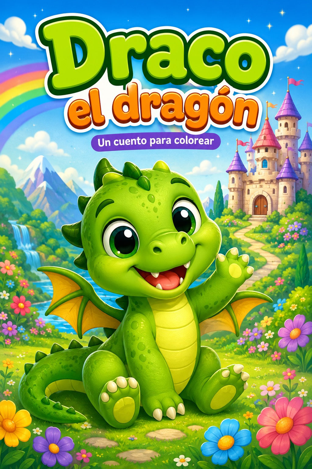 🖍️ Cuento para colorear imprimible
